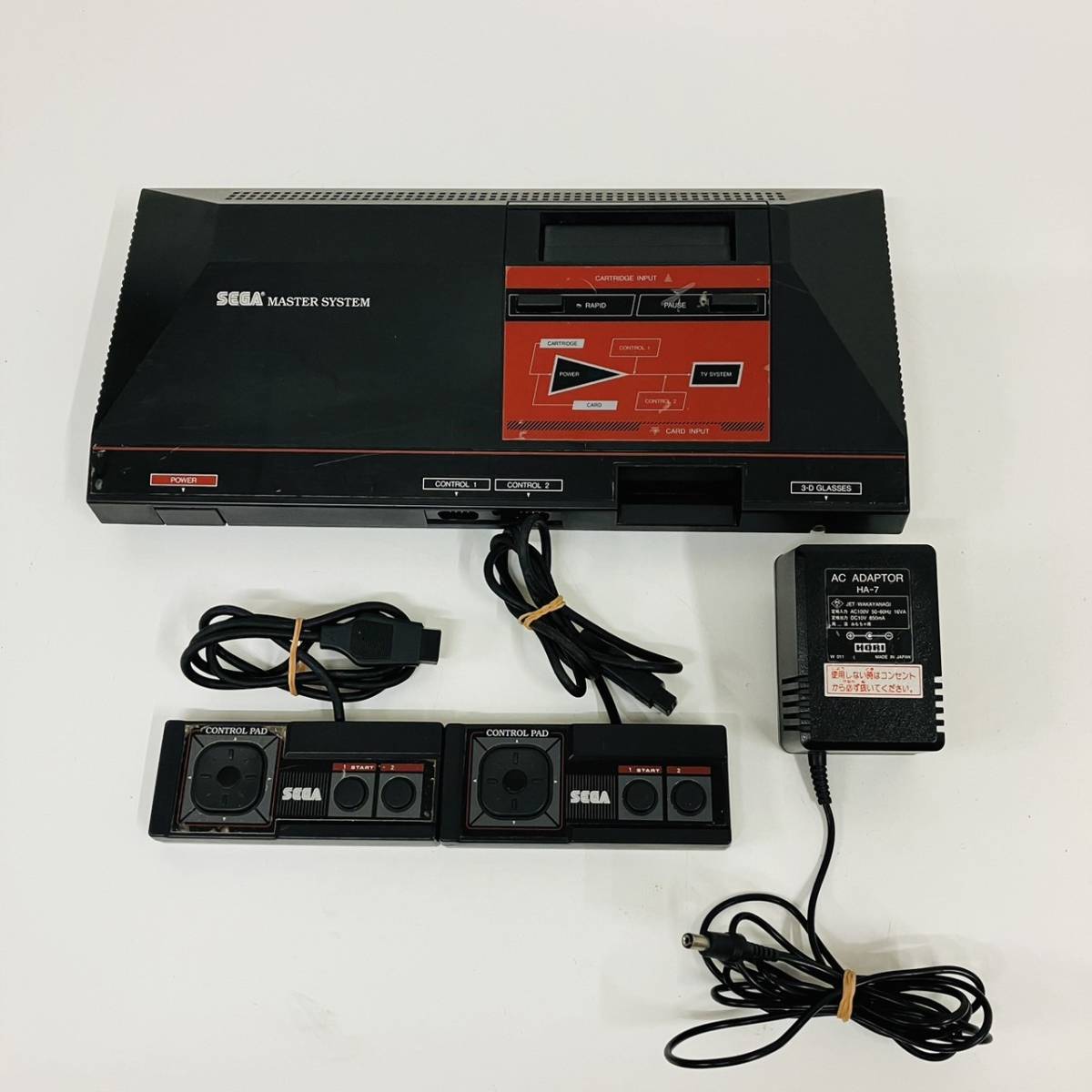 SEGA　MASTER SYSTEM　MK-2000　本体　コントローラー